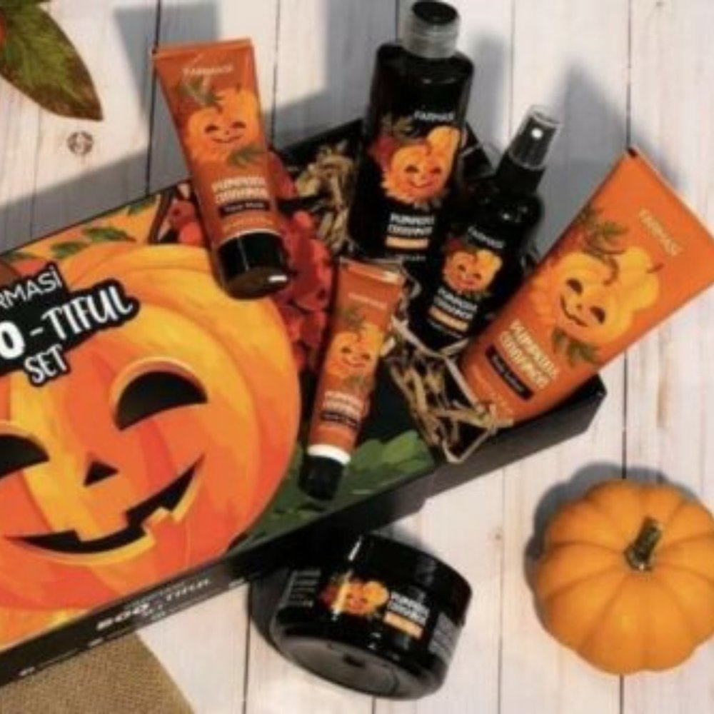 Farmasi Pumpkin & Cinnamon Body Collection 🎃 | Limited Edition Fall Set